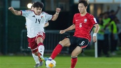 U17 UAE và U17 Hàn Quốc cầm chân nhau, bảng C khó lường